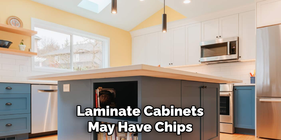 Laminate Cabinets May Have Chips