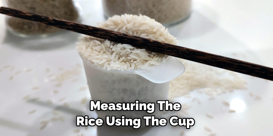 Measuring the Rice Using the Cup