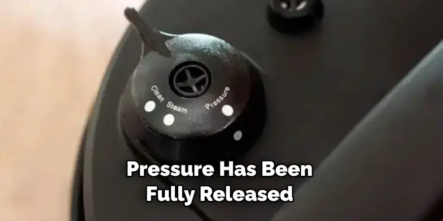 Pressure Has Been Fully Released