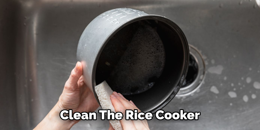 Clean the Rice Cooker