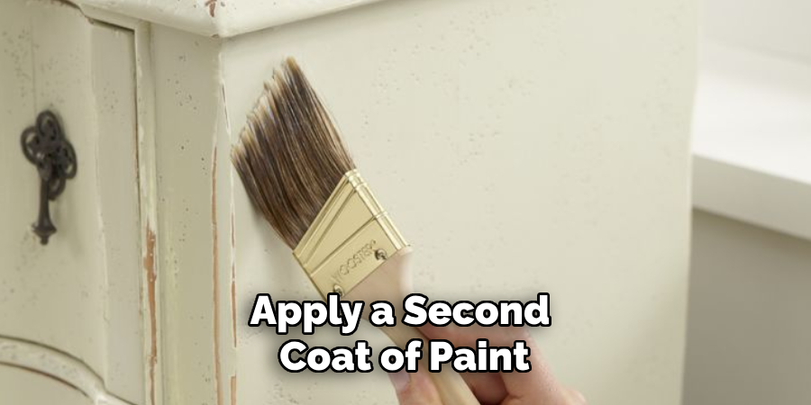 Apply a Second Coat of Paint