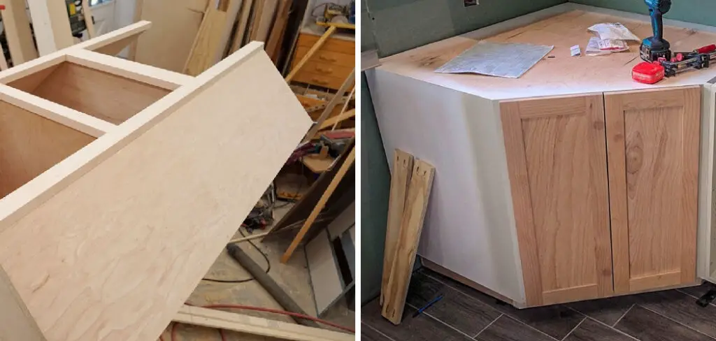 How to Make a Corner Cabinet