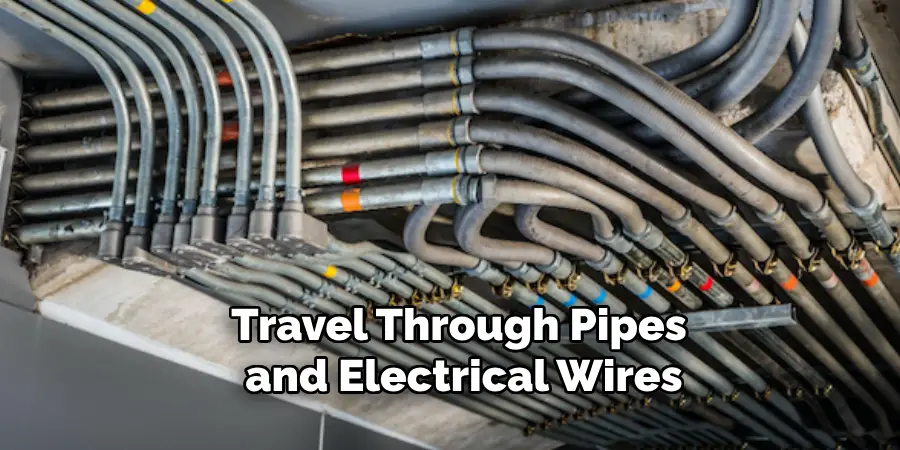Travel Through Pipes and Electrical Wires