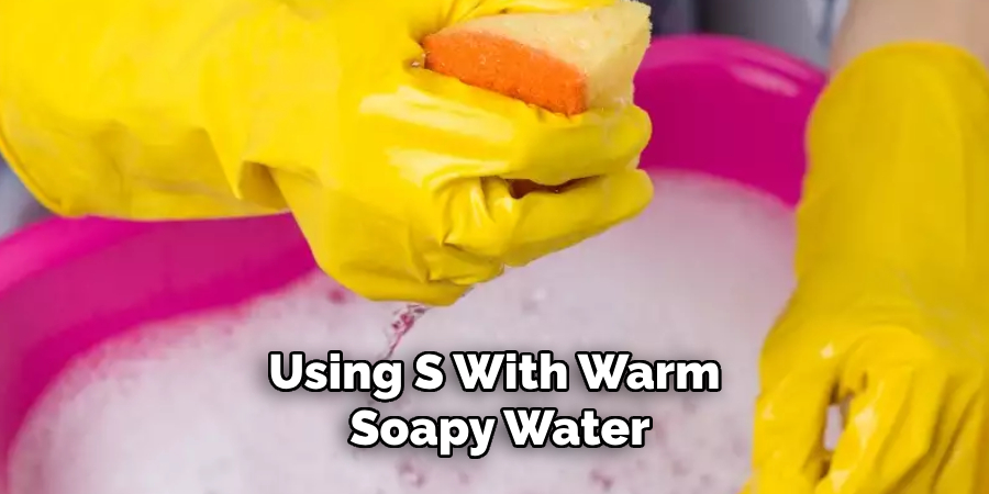 Using S With Warm Soapy Water