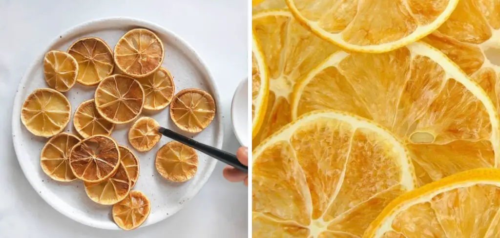 How to Dry Lemons in Oven