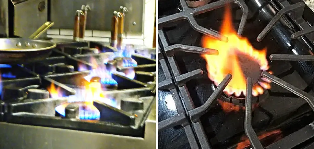 How to Fix Orange Flame on Gas Oven