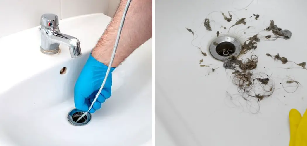 How to Get Hair out Of a Sink Drain