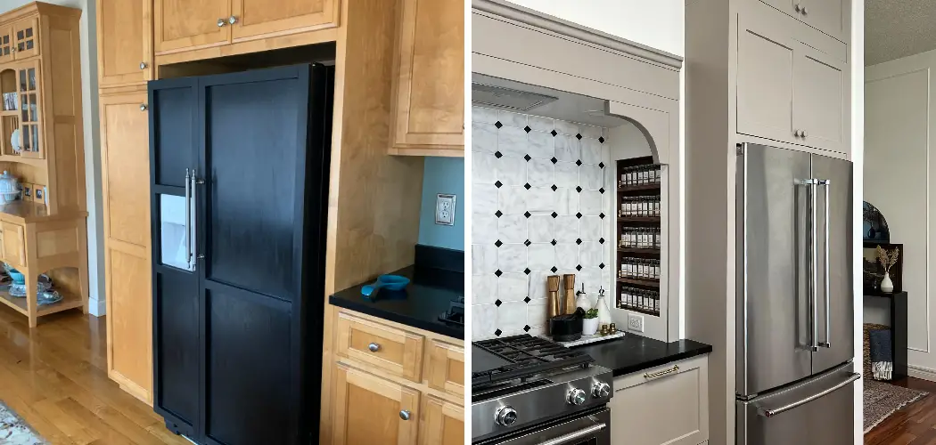 How to Make Refrigerator Look Built In