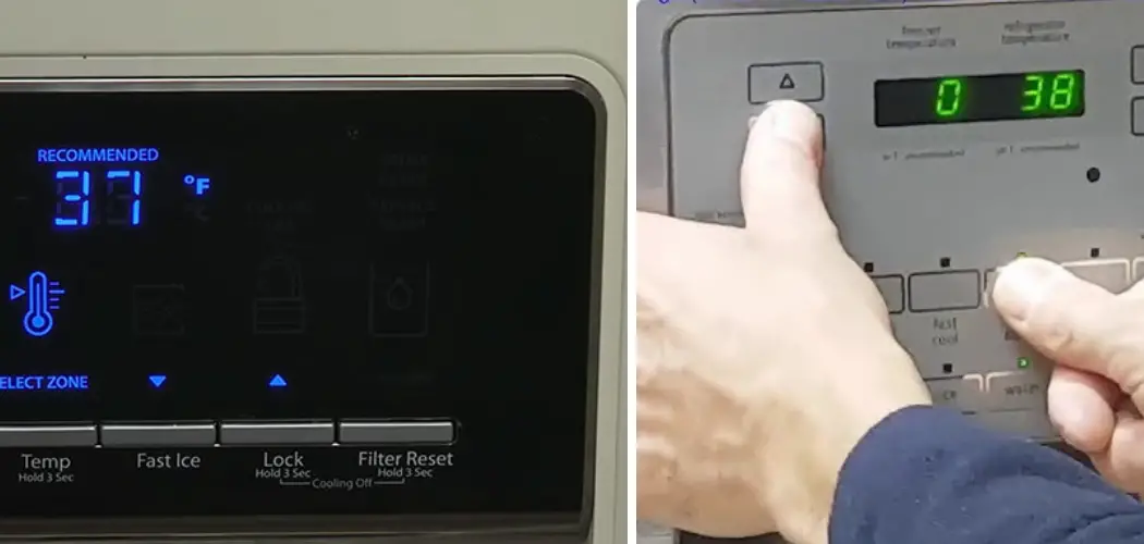 How to Reset Maytag Refrigerator Control Panel