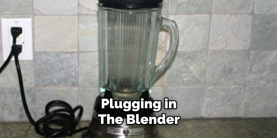 Plugging in the Blender