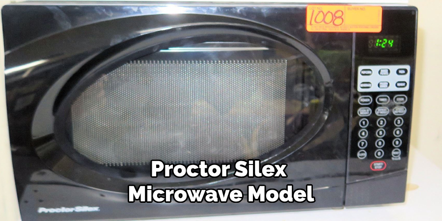 Proctor Silex Microwave Model