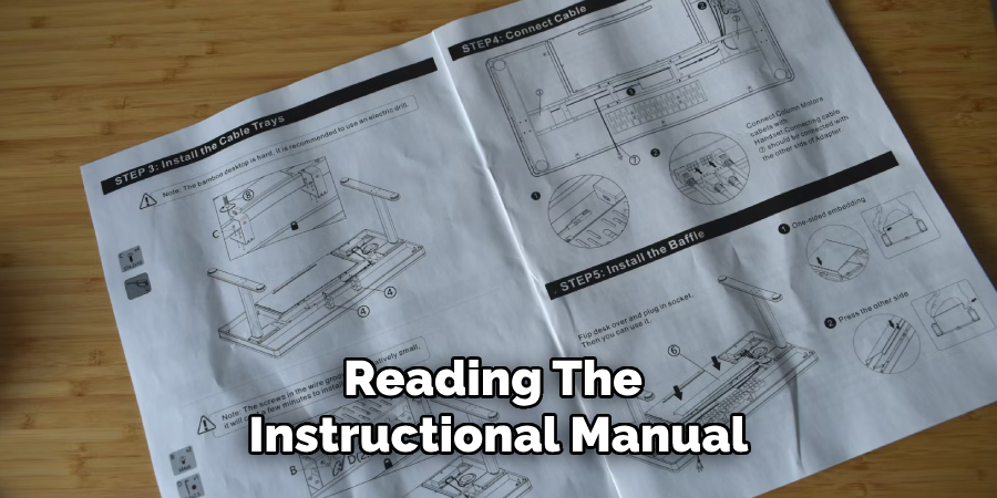 Reading the Instructional Manual