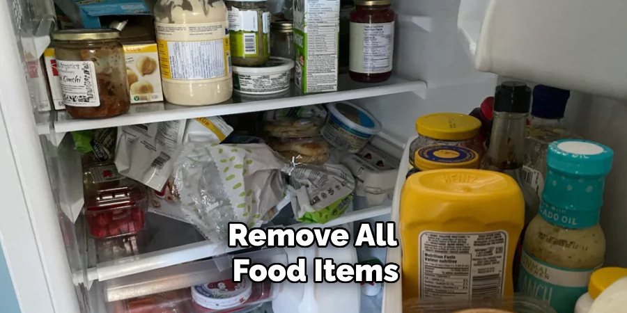 Remove All Food Items