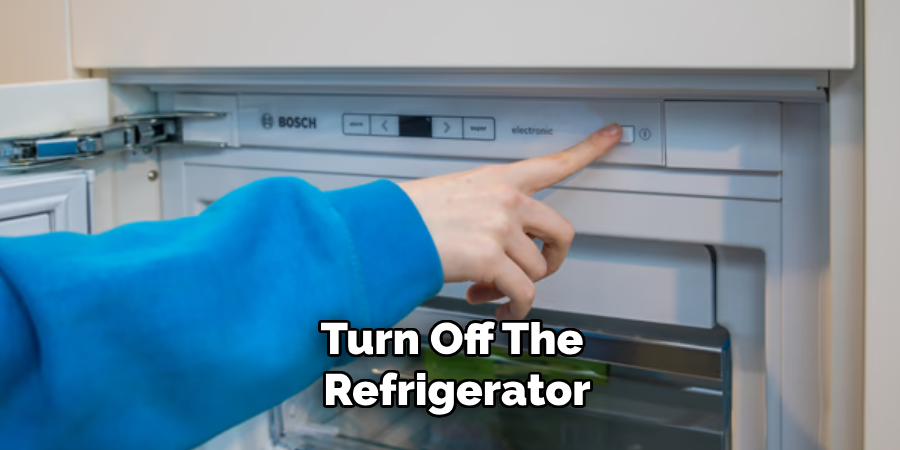 Turn Off the Refrigerator