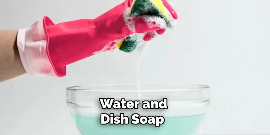 Water and Dish Soap 