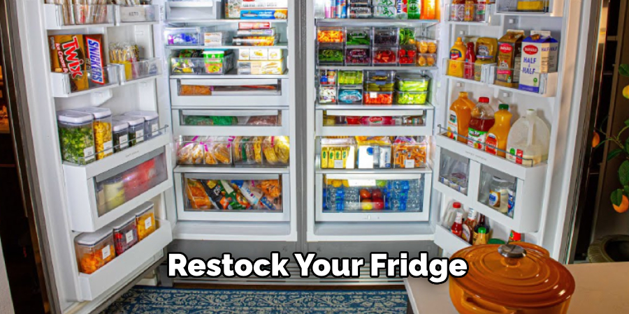 restock your fridge