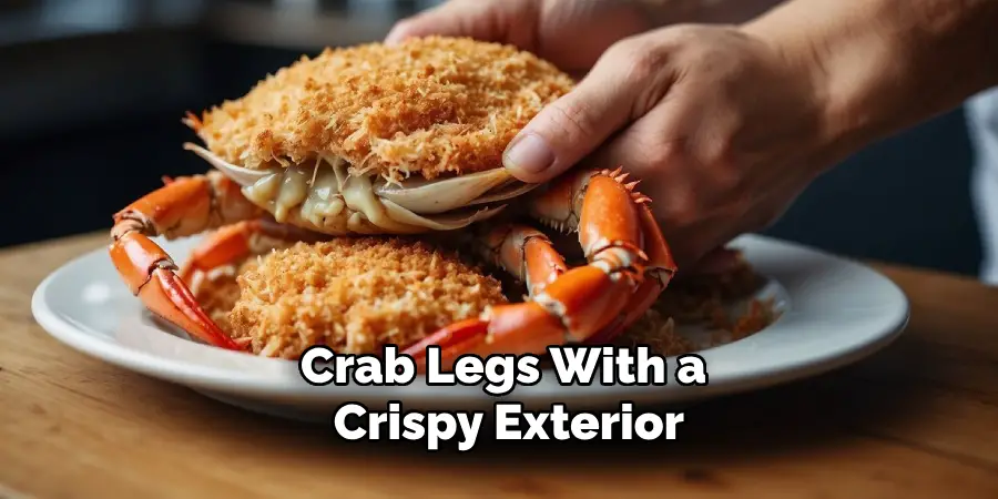 Crab Legs With a Crispy Exterior