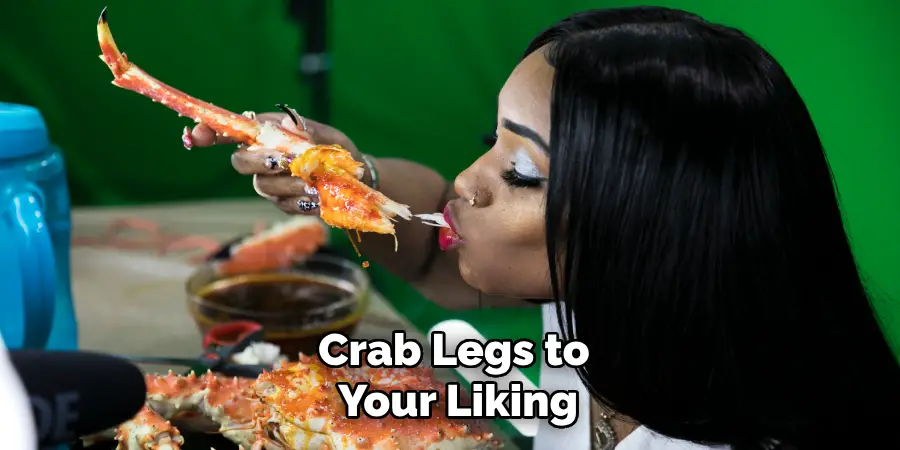 crab legs to your liking