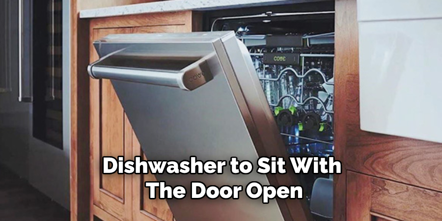 Dishwasher to Sit With the Door Open