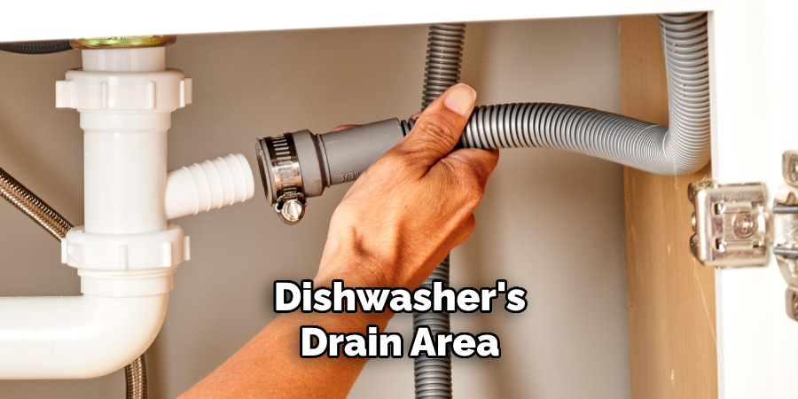 Dishwasher's Drain Area 