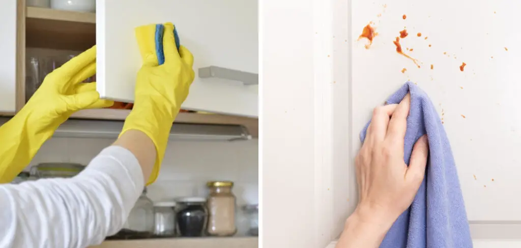 How to Clean Painted Kitchen Cabinets Grease