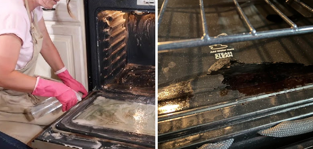 How to Clean Spilled Oil in Oven