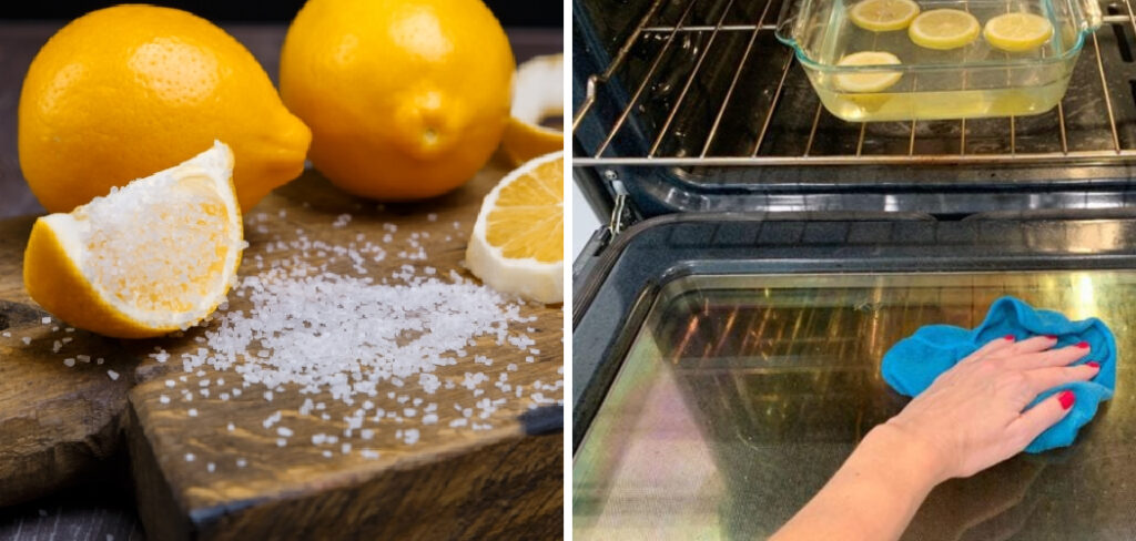 How to Clean Your Oven With Lemon