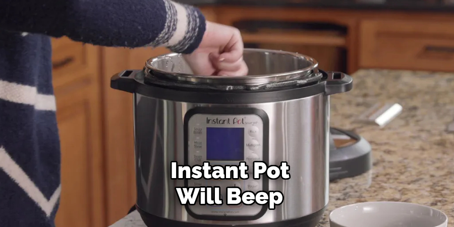 Instant Pot Will Beep