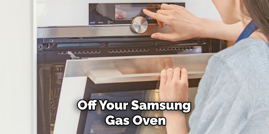 Off Your Samsung Gas Oven