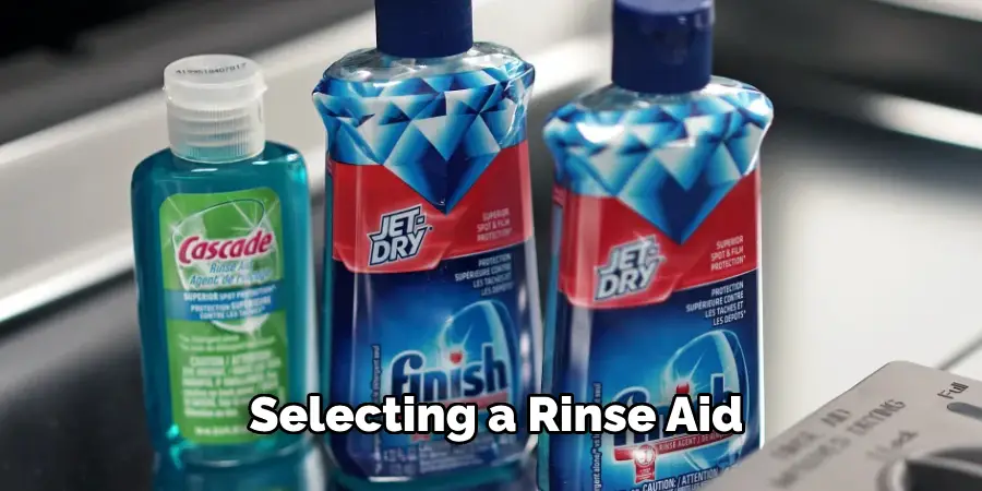 Selecting a Rinse Aid