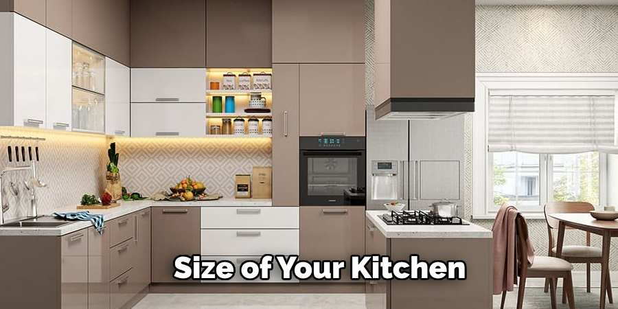 Size of Your Kitchen