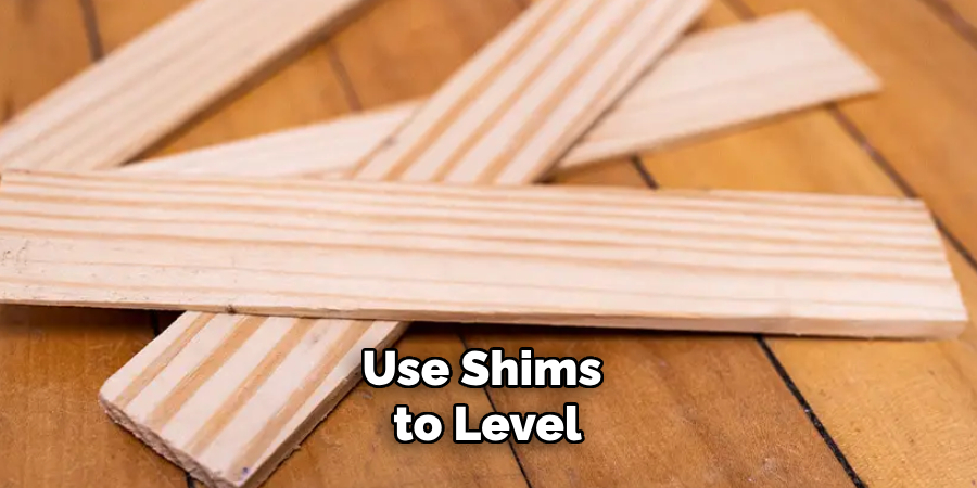 Use Shims to Level