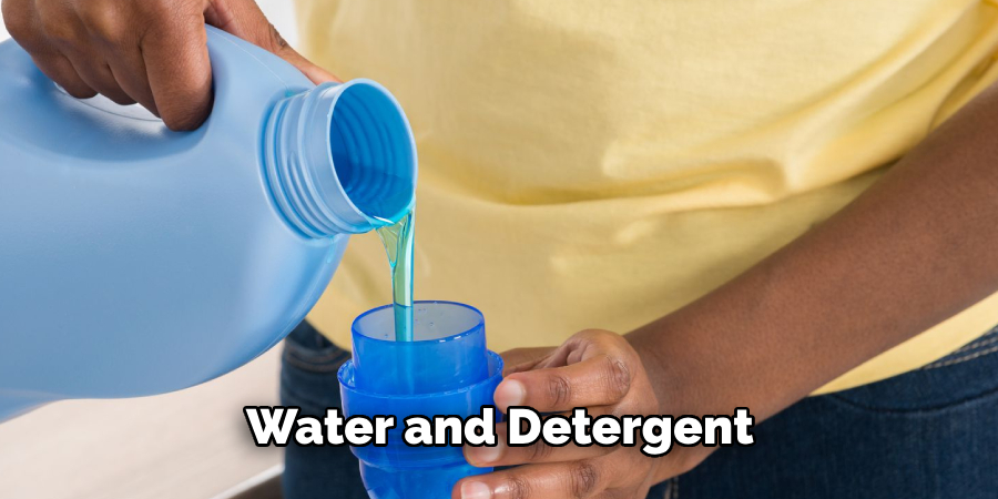 Water and Detergent