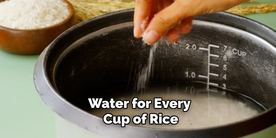 Water for Every Cup of Rice