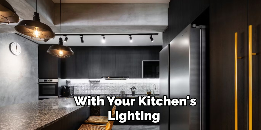 With Your Kitchen's Lighting 