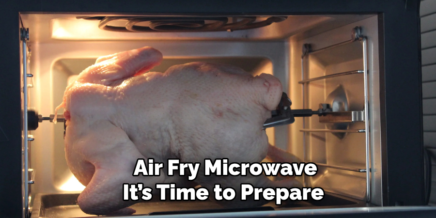 Air Fry Microwave, It’s Time to Prepare