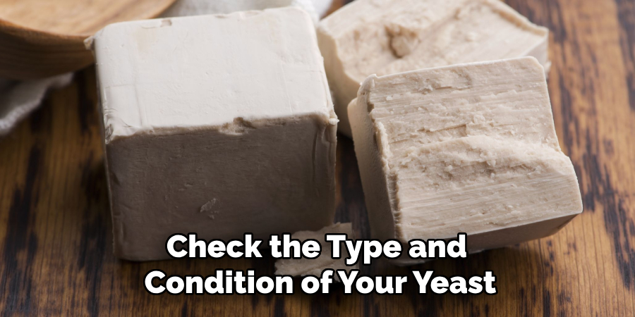 Check the Type and 
Condition of Your Yeast