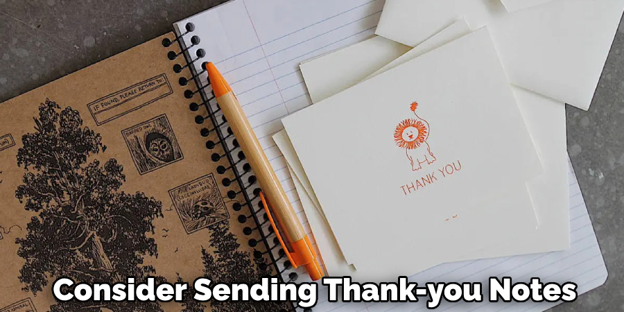 Consider Sending Thank-you Notes