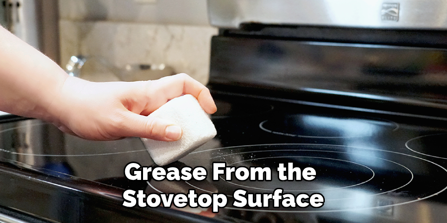 Grease From the Stovetop Surface