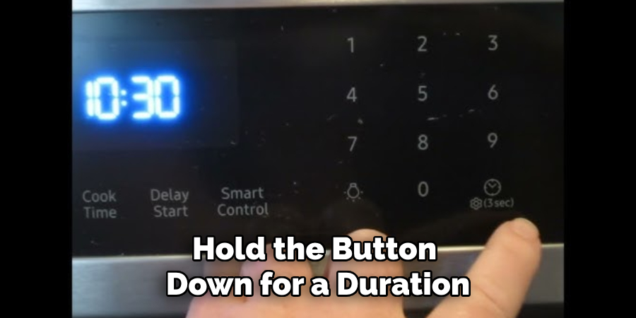 Hold the Button 
Down for a Duration