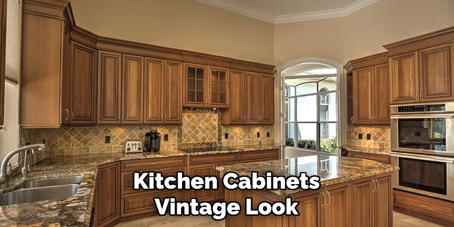 Kitchen Cabinets Vintage Look