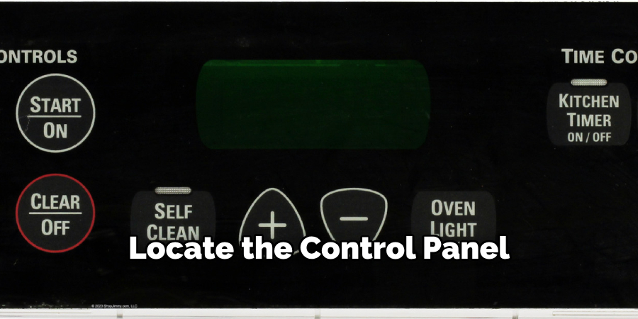 Locate the Control Panel