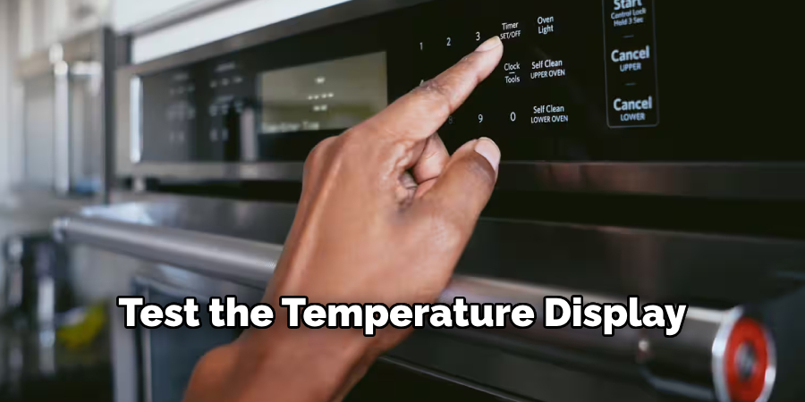 Test the Temperature Display