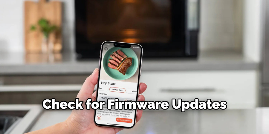 Check for Firmware Updates