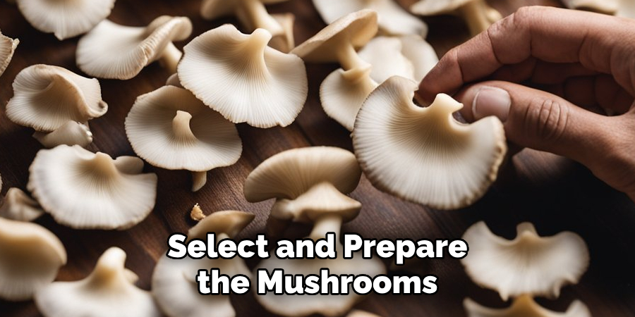 Select and Prepare the Mushrooms