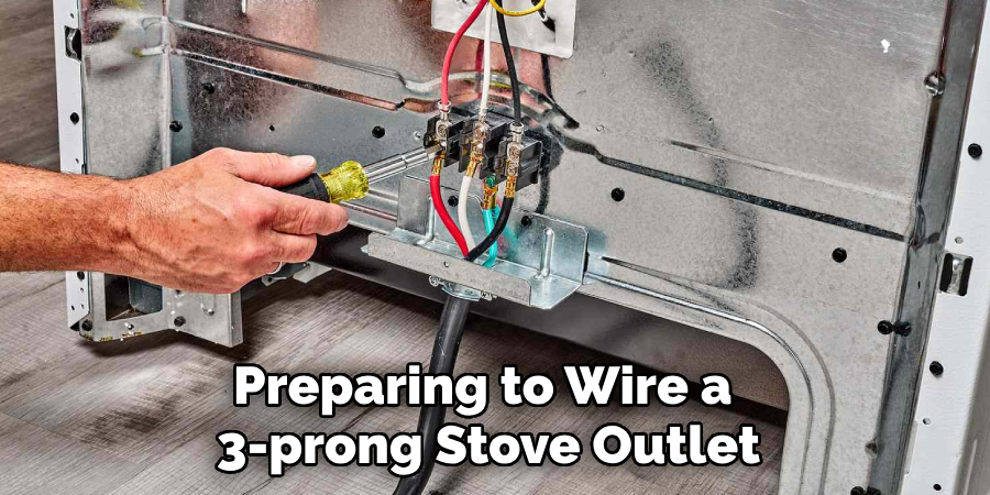 Preparing to Wire a 3-prong Stove Outlet