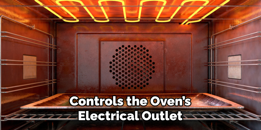 Controls the Oven’s Electrical Outlet