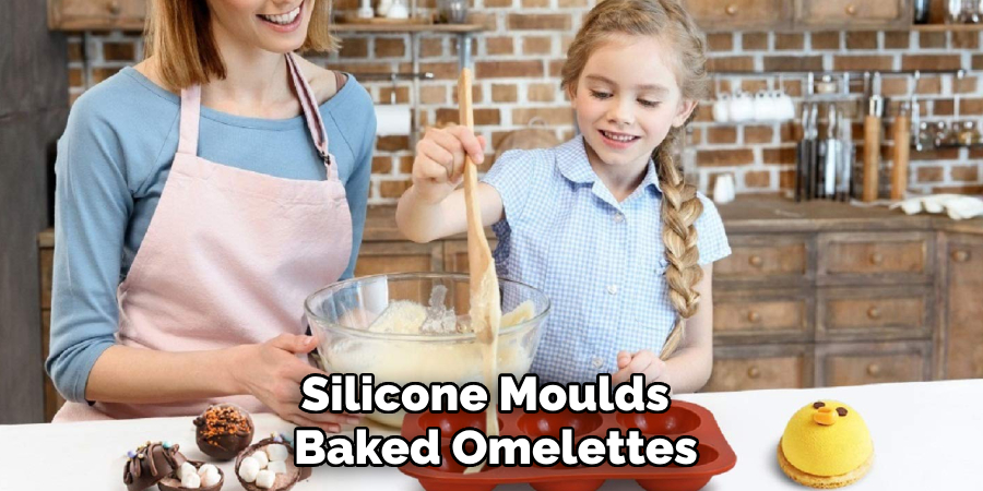 Silicone Moulds Baked Omelettes