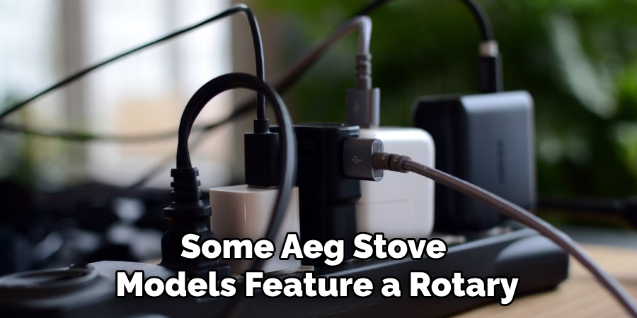 Some Aeg Stove Models Feature a Rotary