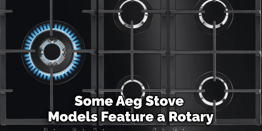 Some Aeg Stove Models Feature a Rotary